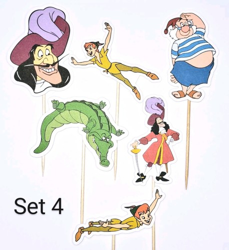 Peter pan cupcake toppers - peter,