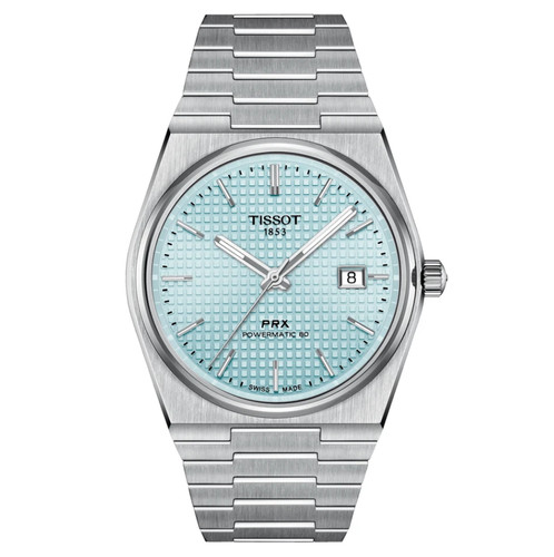 Tissot prx blue men - men's, watch