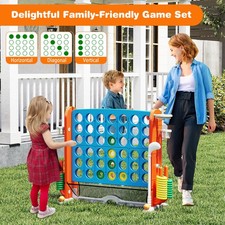 Jumbo 4-in-a Row Game Set