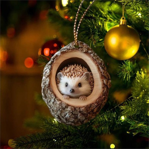 Flat animal hangings christmas - flat,