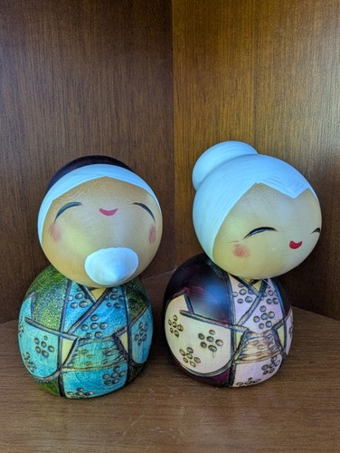 Japanese kokeshi doll happy - japanese,