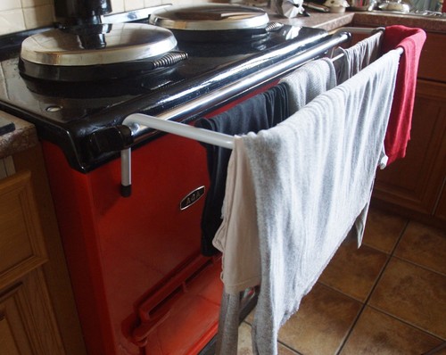 Aga drying rail full - aga,
