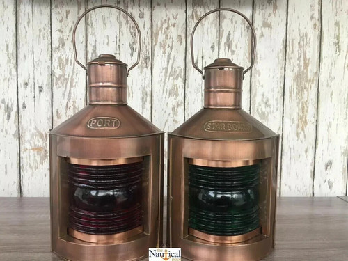 Port starboard lanterns - port, &