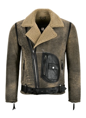 Mens raf sheepskin jacket - raf, b3