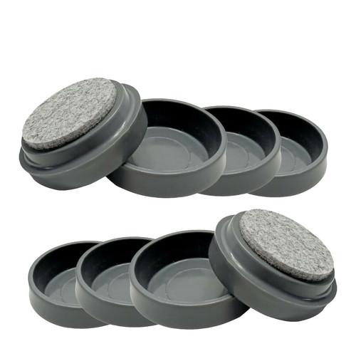 Felt padded castor - padded,
