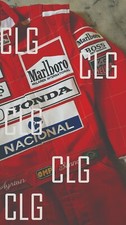 Ayrton Senna 1991 Replica Embroidered patches Suit / Mclaren Suit