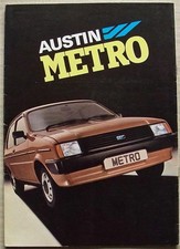 AUSTIN METRO Car Sales Brochure c1981 #3466/B HLE 1.3S 1.3HLS L