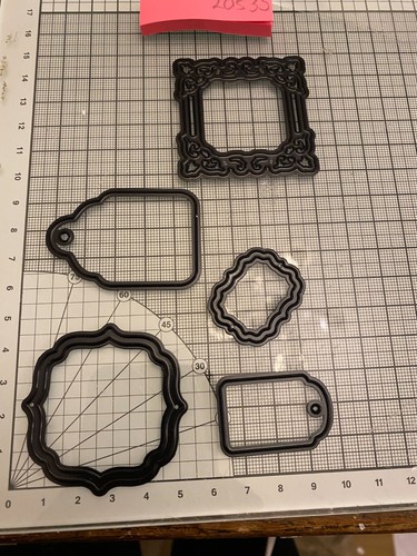 Xcut tags labels - , set