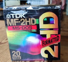 TDK  3.5" HD floppy disks 