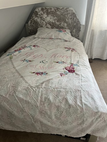 Sleep more dream - big, floral