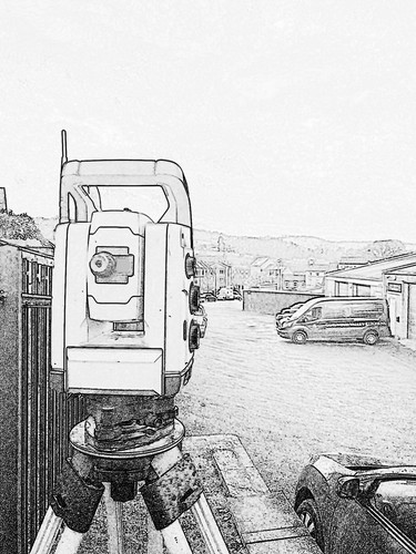 Trimble total station - total,
