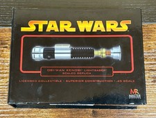 Star Wars Obi-Wan Kenobi Lightsaber Scaled Replica Master Replicas .45 Scale