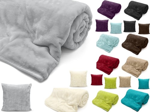Faux fur mink throw - mink,
