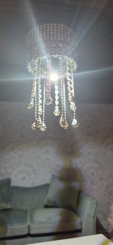 Dolls house crystal - house, ceiling
