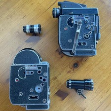 2x Bolex Rex5 and Rex4 + Kern Paillard Switar 10 mm f/1.6 + Zoom 17-85mm