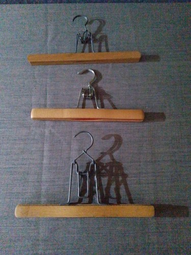 Vintage wooden hangers lot - wooden, of