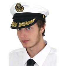 ADULTS CAPTAIN HAT SAILOR SEA