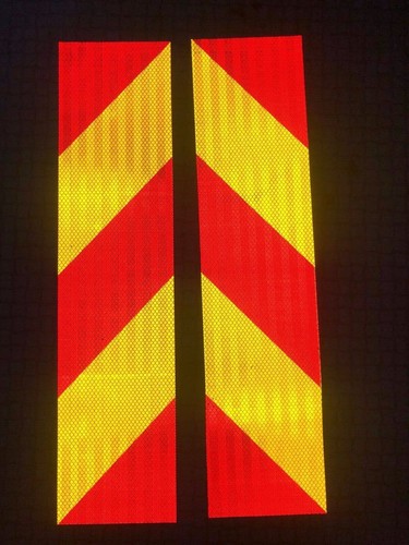 Reflective tape arrow - reflective, warning