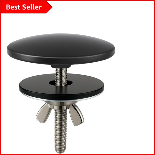 Elegant black solid - solid, brass