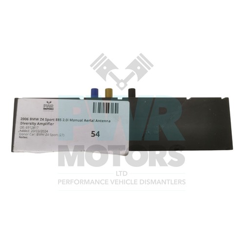 Bmw e85 manual aerial - z4,