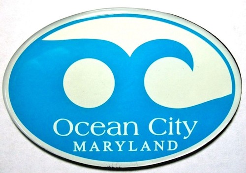 Ocean city maryland blue - city, wave