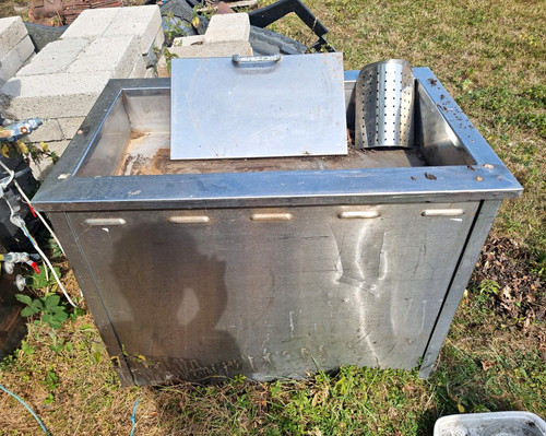 Gas bain marie stainless - bain-marie, steel