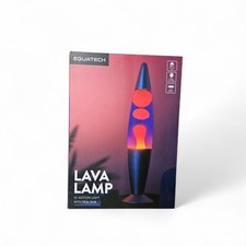 Lava Lamp 16" Blue/Orange – Real Wax Motion Lamp | Retro Ambient Lighting