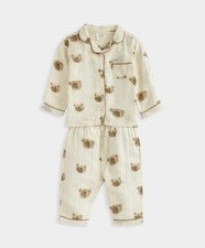 Mamas & Papas Bear Woven Pjs