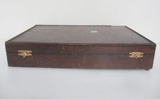 Antique Wooden Box Old Cutlery