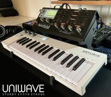  UNIWAVE WALDORF BLOFELD / PULSE 2 + ARTURIA KEYSTEP Dark VALCHROMAT Dual Stand 
