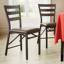 Pair of Folding Dining Chairs