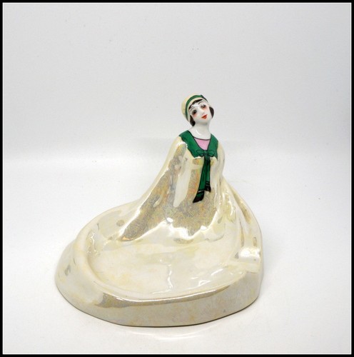 Art deco noritake lusterware - deco,