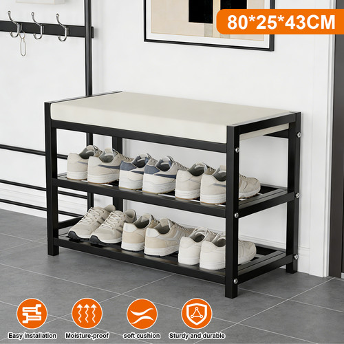 Shoe bench stool cabinet - bench,
