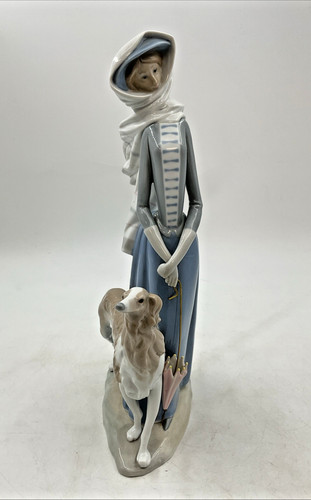 Lladro lady with - lady,