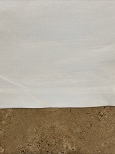 Vintage White Cotton Linen