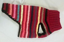 Handmade Crochet dog Jumper /
