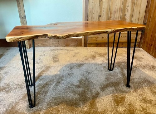 Welsh yew coffee table with - yew,