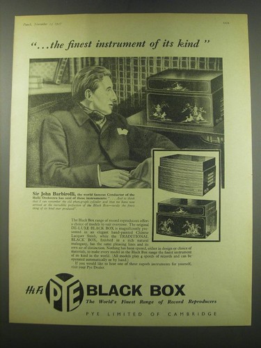 1957 pye black box - pye,