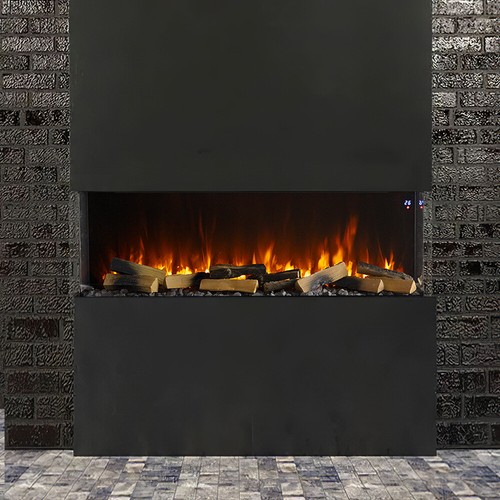 Electric fireplace fire media - fire,