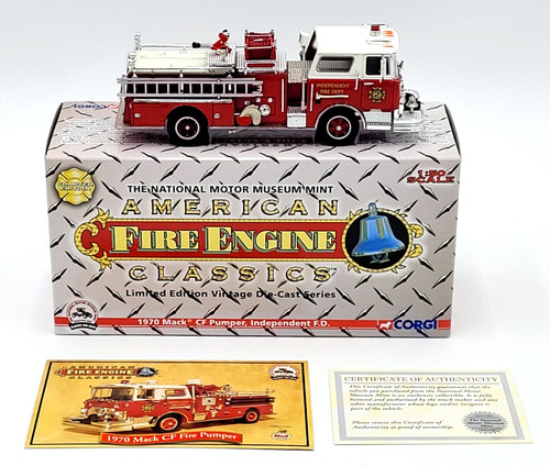 Corgi 1970 mack - 1970, pumper