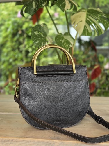 Fossil nikki black leather - black,