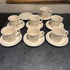 Vintage Biltons Spring Bouquet / Crocus 6 Cups 8 Saucers 1 Milk Jug England