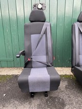 Single Low Height Van Seat With Built In Seatbelt For Camper Motorhome