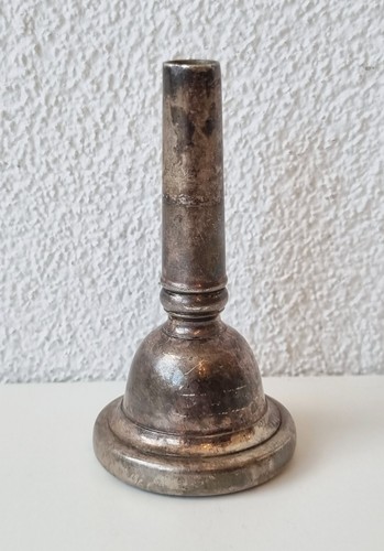 Vintage silver plated tuba - silver, /