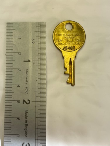 Vintage eagle lock key a54g3 - eagle,