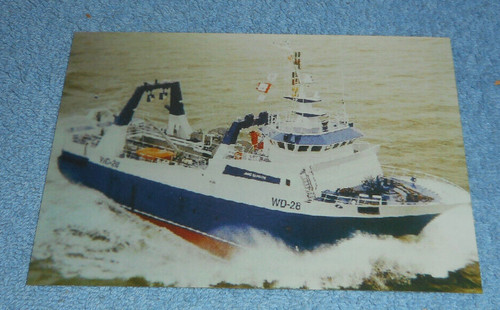 Vintage irish fishing boat - vintage,