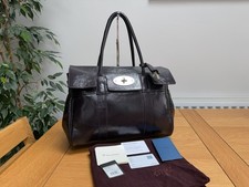 MULBERRY Bayswater rouge noir