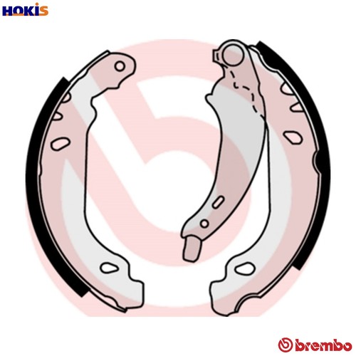 Brake shoe set 525 for - s,