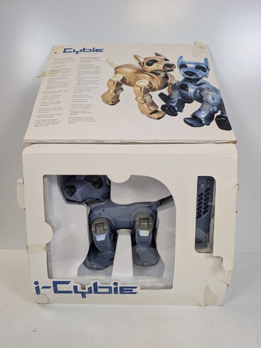 Cybie vintage robot blue - -,