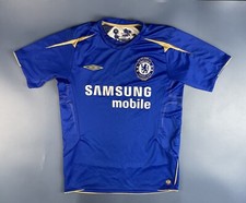 CHELSEA 2005/2006 HOME FOOTBALL SHIRT UMBRO JERSEY SIZE S ADULT